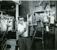 1954 photo of Cosmotron at Brookhaven National Laboratory, Upton